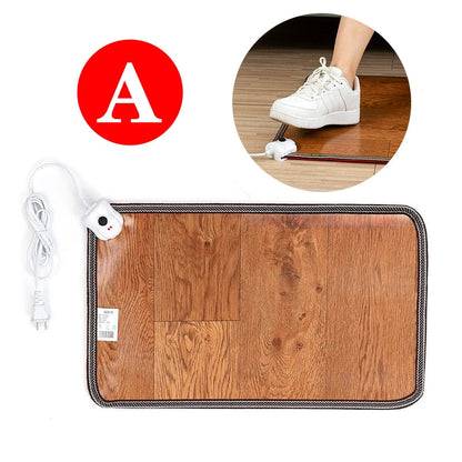 Cozy Thermostat Controlled Heated Footrest Mat
