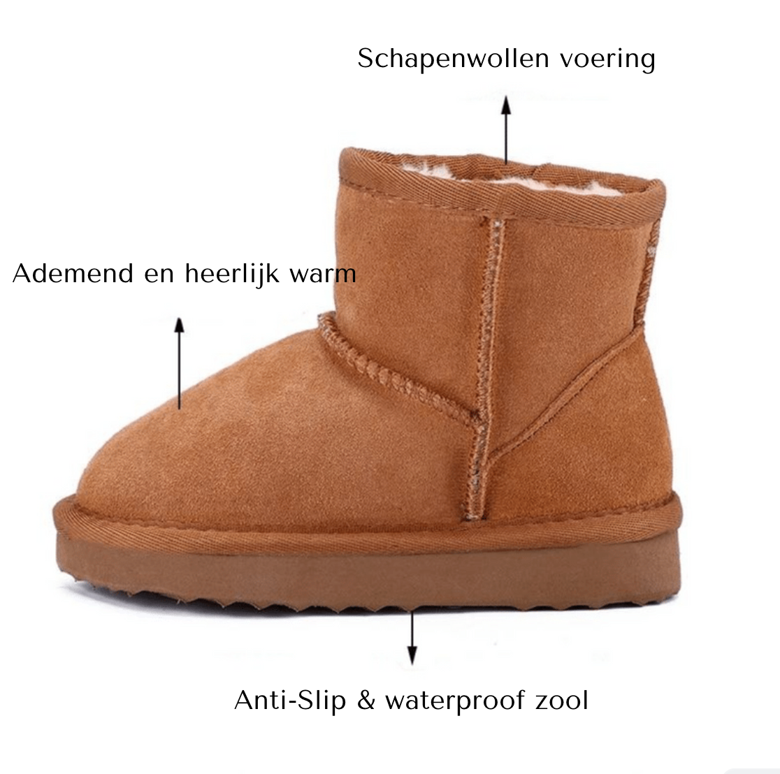 Warm Waterproof Kids Snow Boots