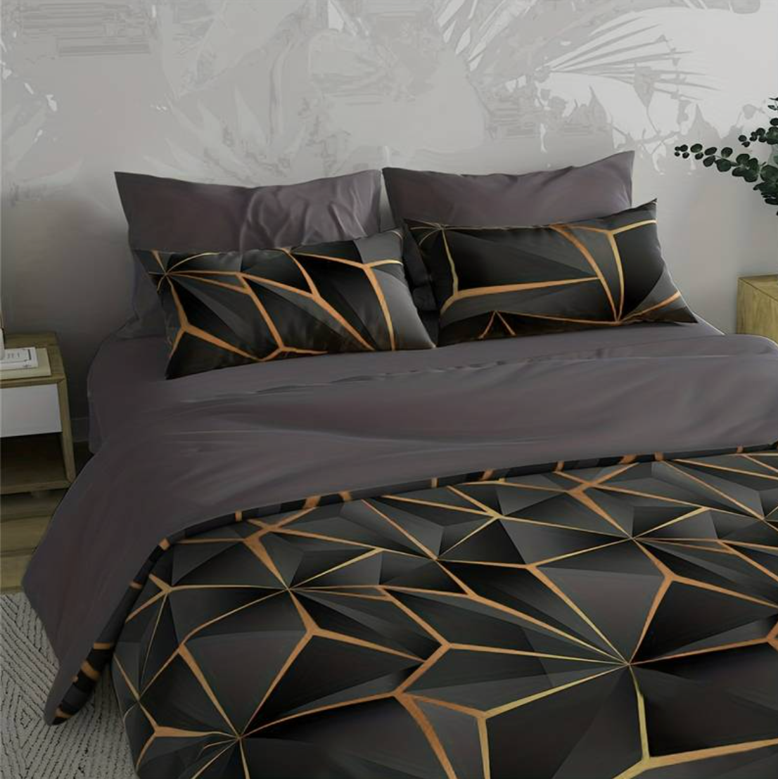 Soft Hilton Plush Duvet Cover - Halri