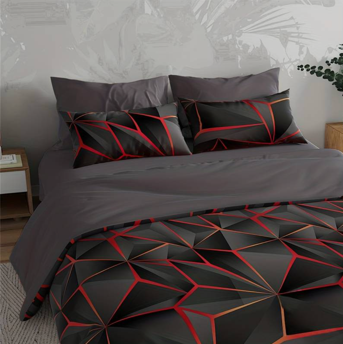 Soft Hilton Plush Duvet Cover