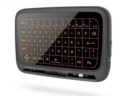Compact Wireless LED Backlit Keyboard with Touchpad - Halri