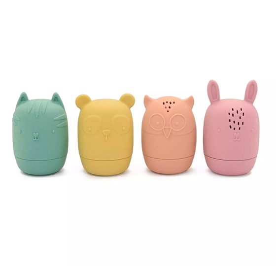 Soft Kids Friendly Rubber Bath Toy Set
