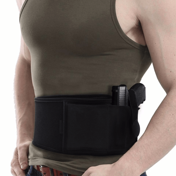 Comfortable Concealed Belly Gun Holster - Halri