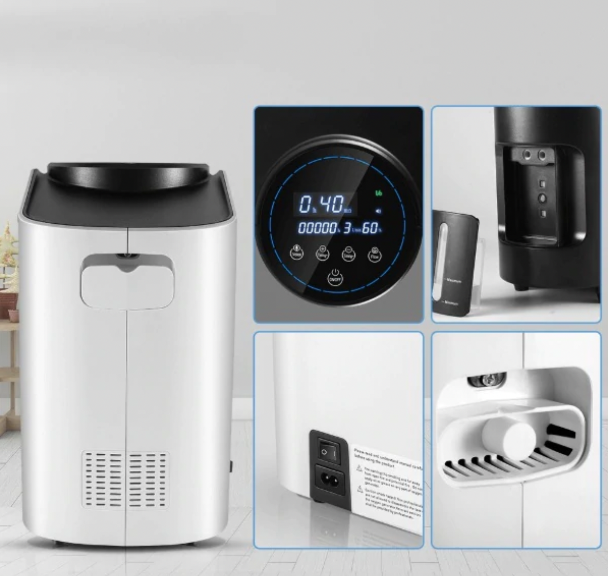 Portable Compact Oxygen Therapy Machine