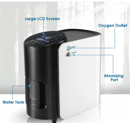 Portable Compact Oxygen Therapy Machine