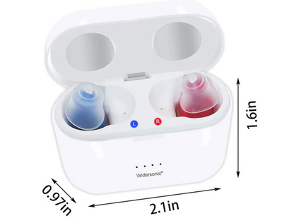 Discreet Digital Hearing Aid Set