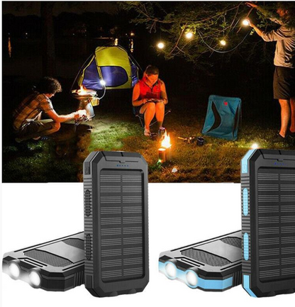 High Capacity Solar Powered Waterproof Battery Pack - Halri