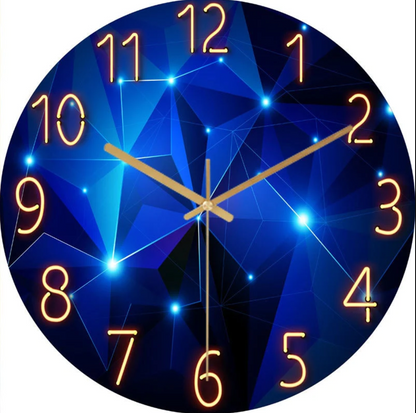 Modern Slim Wall Clock