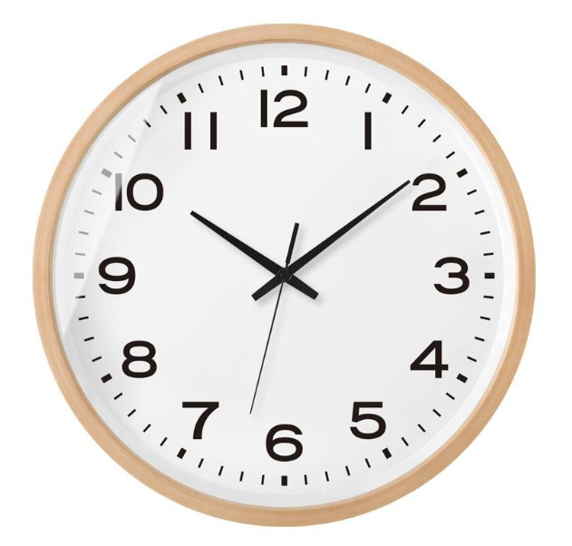 Modern Wooden Wall Clock - Elegant Home Decor - Halri