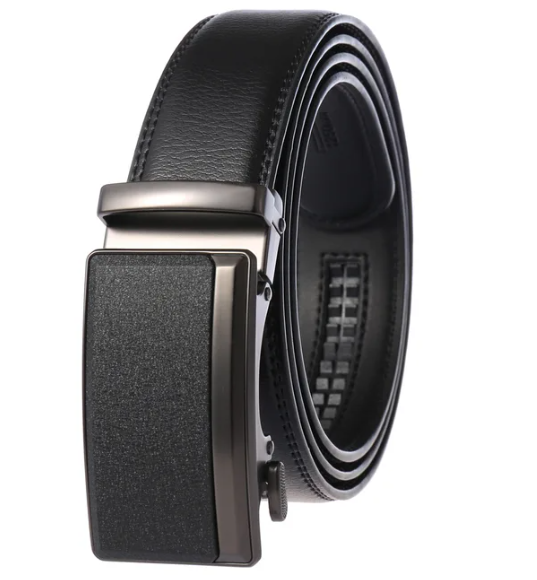 Halri | Premium Leather Men's Belt Auto Buckle