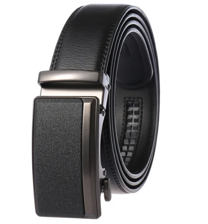 Halri | Premium Leather Men's Belt Auto Buckle