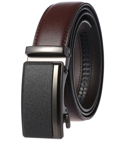 Halri | Premium Leather Men's Belt Auto Buckle - Halri