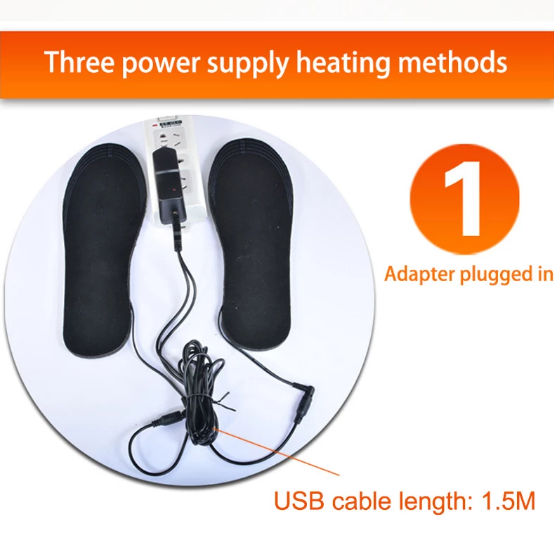 Warm Thermal Insulated Heated Insoles