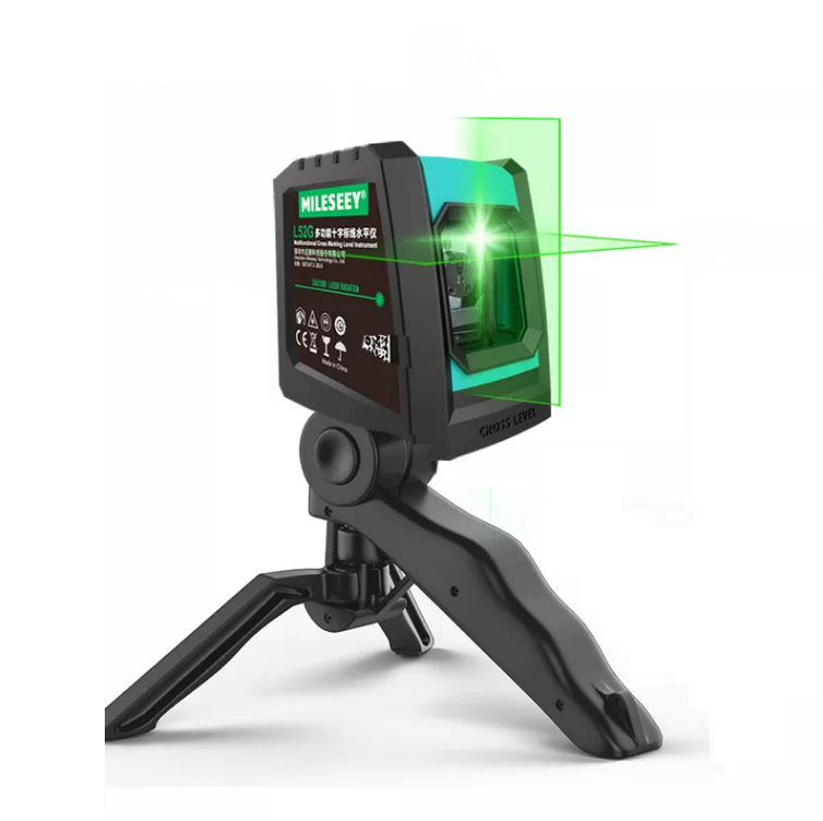 Compact Rotary Laser Level With Tripod And Battery - Halri