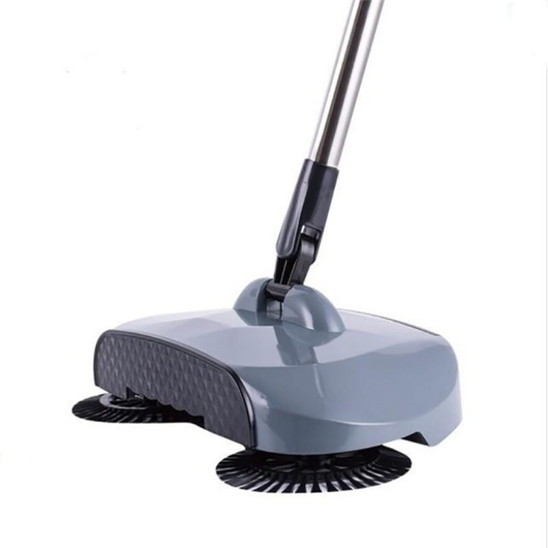Manual 360° Spin Broom Sweeper No Battery Required