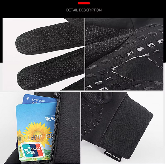 Warm Waterproof Winter Gloves - Halri