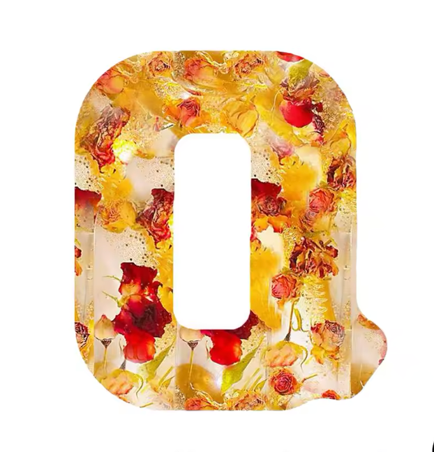 Customizable Floral LED Table Lamp