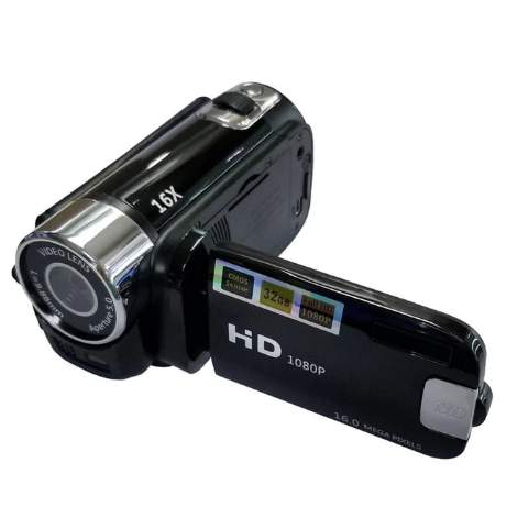 Compact 1080P HD Vlogging Camera for Night Recording