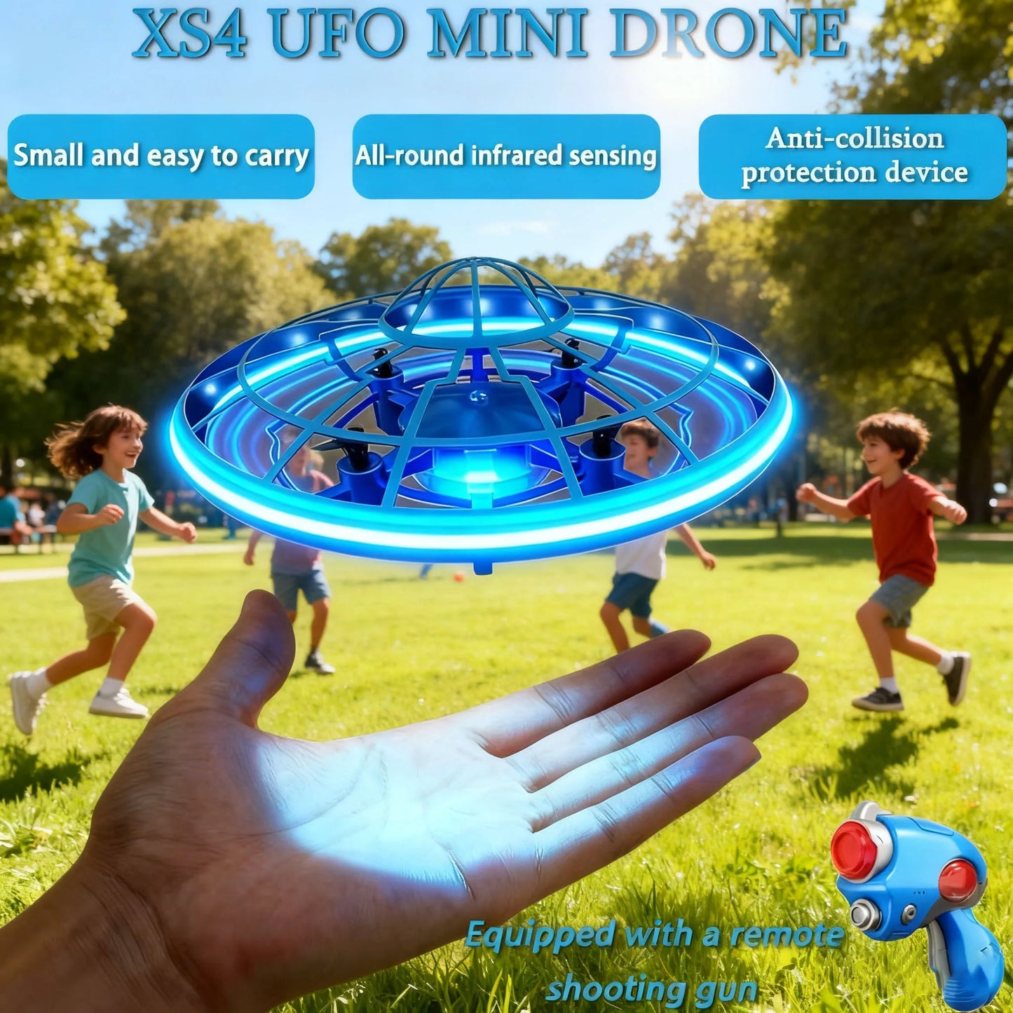 Fun Remote Control UFO Toy Drone - Halri