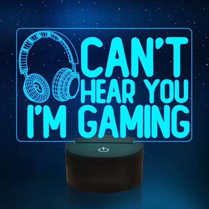 Colorful LED Gaming Desk Lamp