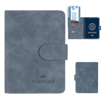 Stylish RFID Passport Holder for Men and Women