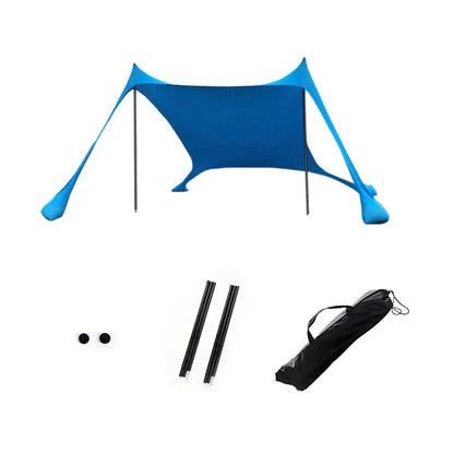 Large Family Beach Shelter with UV Protection & Waterproof Roof