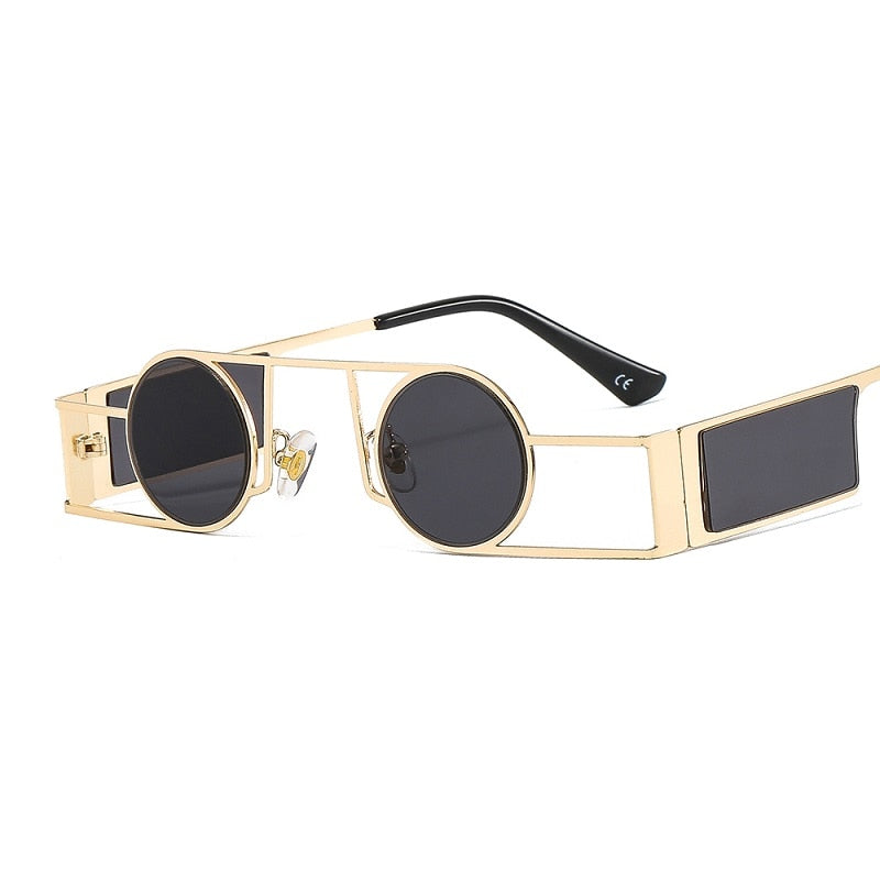 Halri | Premium Circular Steel Shade Sunglasses - Halri