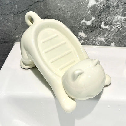 Flexible Kitty Soap Dish