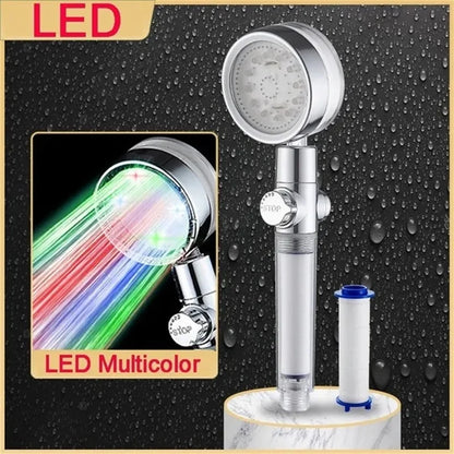 Colorful Powerful Rain Showerhead with High Pressure