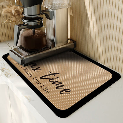 Premium Kitchen Mat for Dry and Safe Dish Storage