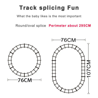 Fun Musical Electric Train Set for Kids