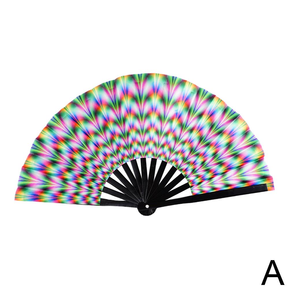 Colorful Folding Paper Hand Fan - Halri