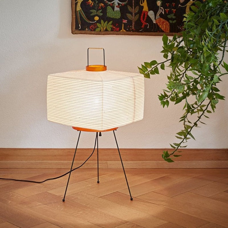 Unique Asian Style Tripod Floor Lamp - Halri