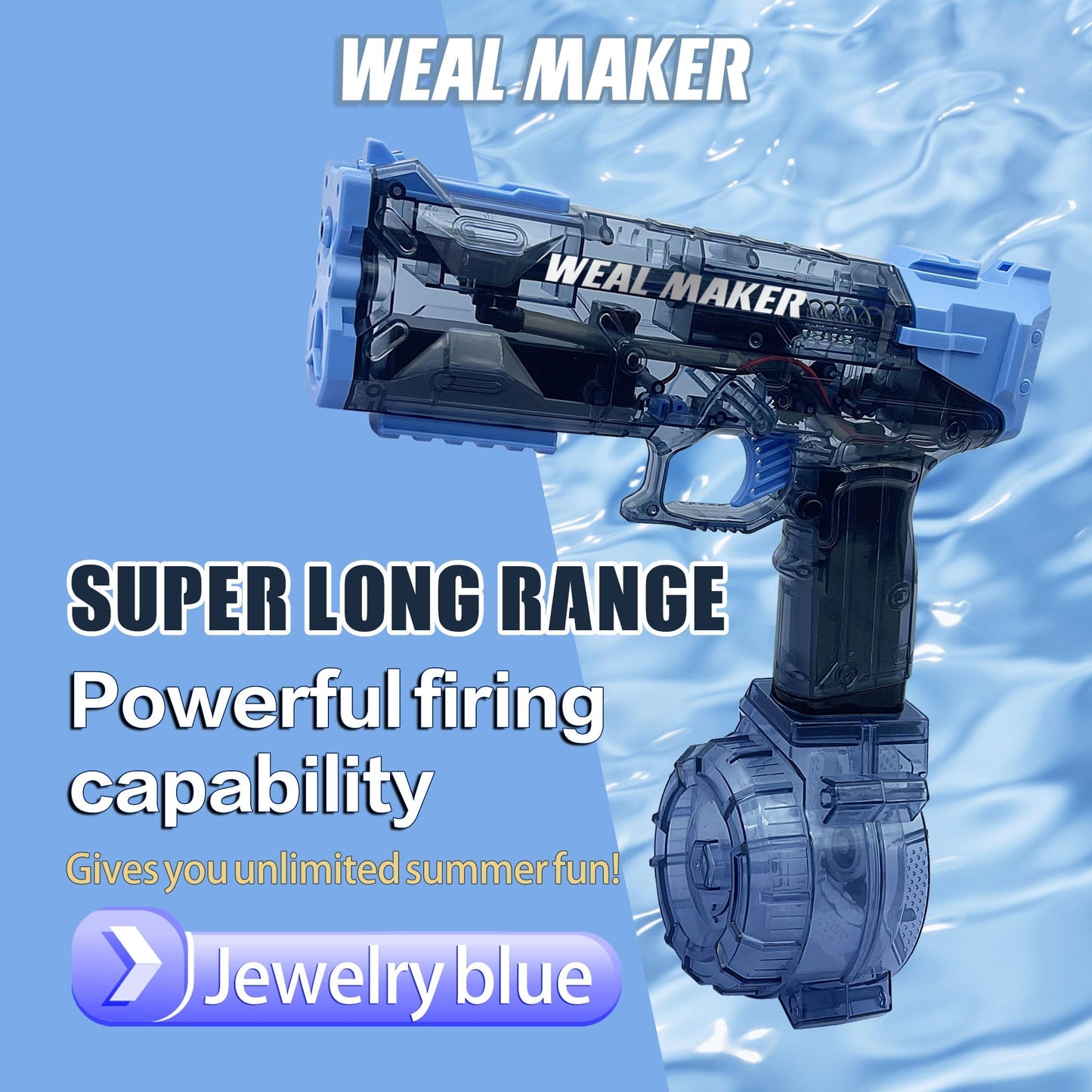 Fun Kids Water Squirt Gun Toy