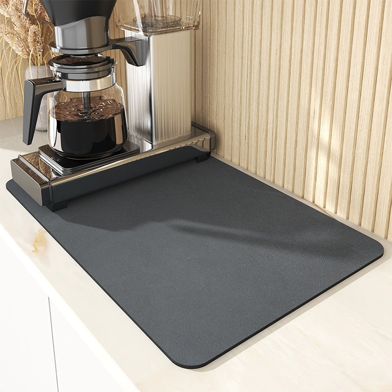 Extra Big Non Slip Kitchen Drying Mat - Halri