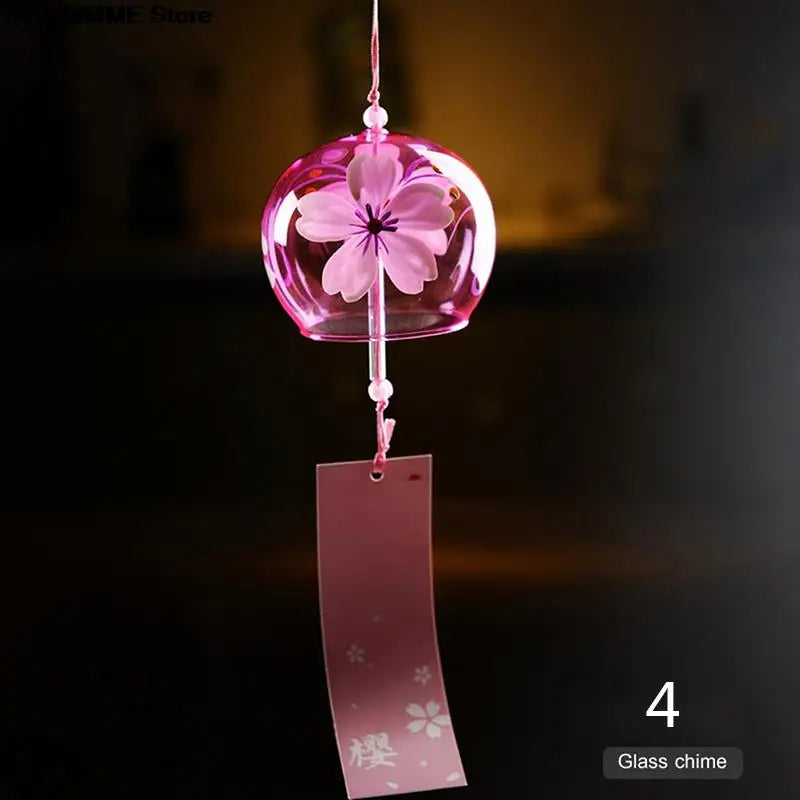 Beautiful Handmade Glass Wind Chime Pendant