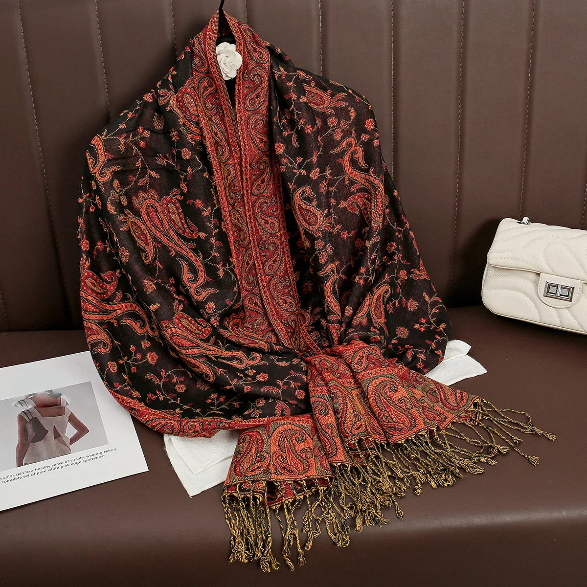 Soft Cashmere Women's Scarf Luxury Winter Wrap