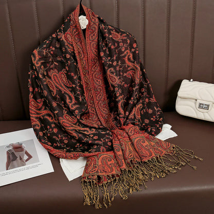 Soft Cashmere Women's Scarf Luxury Winter Wrap