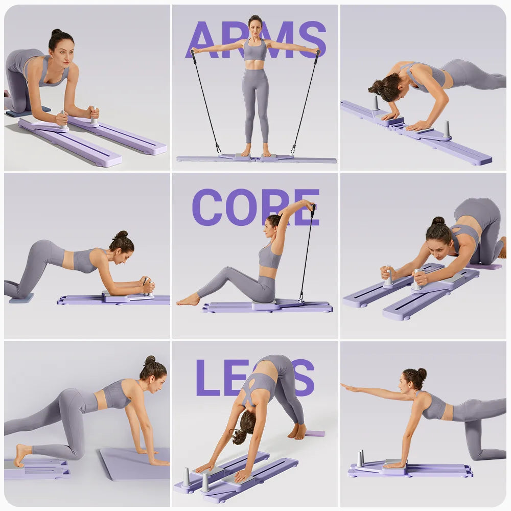 Portable Home Gym Ab Trainer & Ski Board