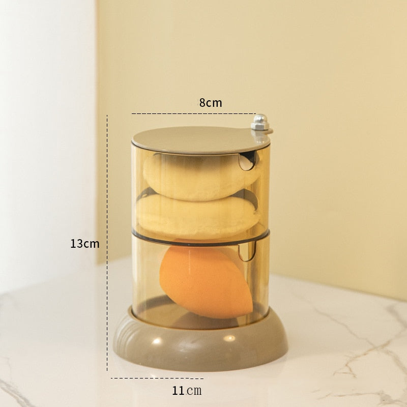Spinning Cosmetic Organizer Box - Halri