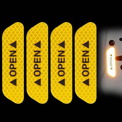 Halri | 4PCS Safety Reflective Warning Stickers