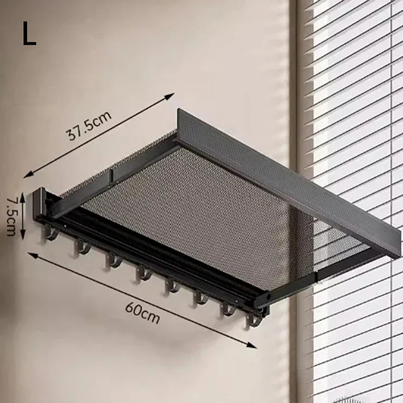 Space Saving Adjustable Towel Holder Rack - Halri