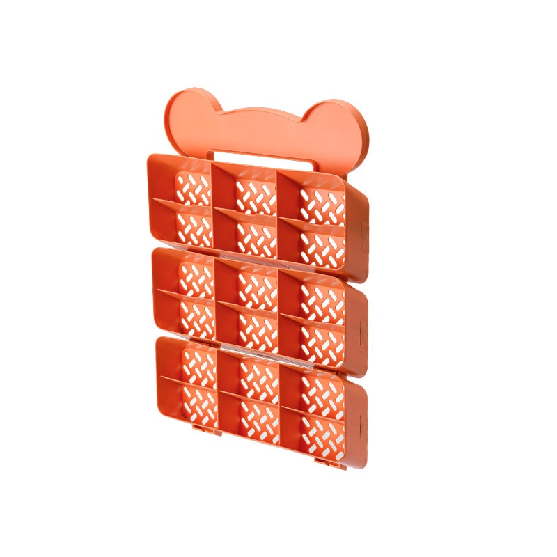 Sticky Wall Storage Shelf with Foldable Design - Halri