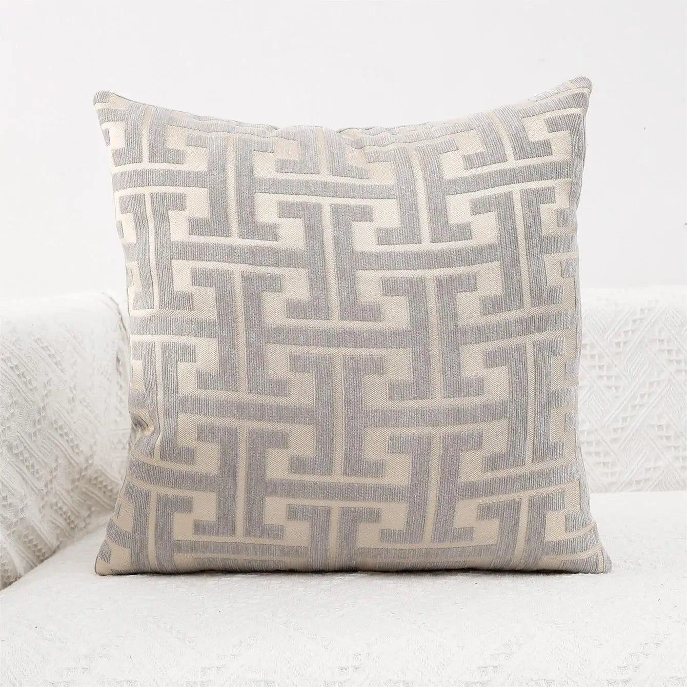 Cozy Striped Home Decor Pillow Cover