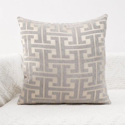 Cozy Striped Home Decor Pillow Cover