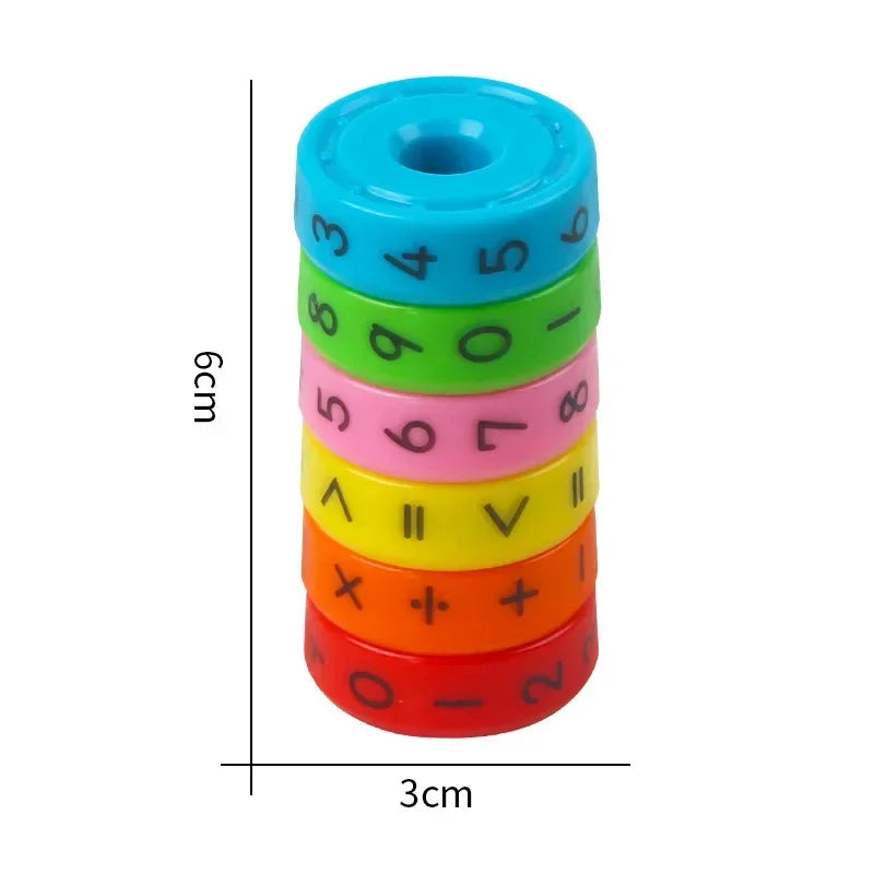 Fun Kids Magnetic Learning Math Puzzle Set - Halri