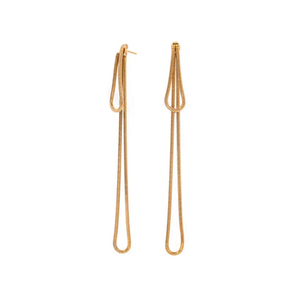 Halri | Elegant Drop Tassel Ball Earrings - Halri