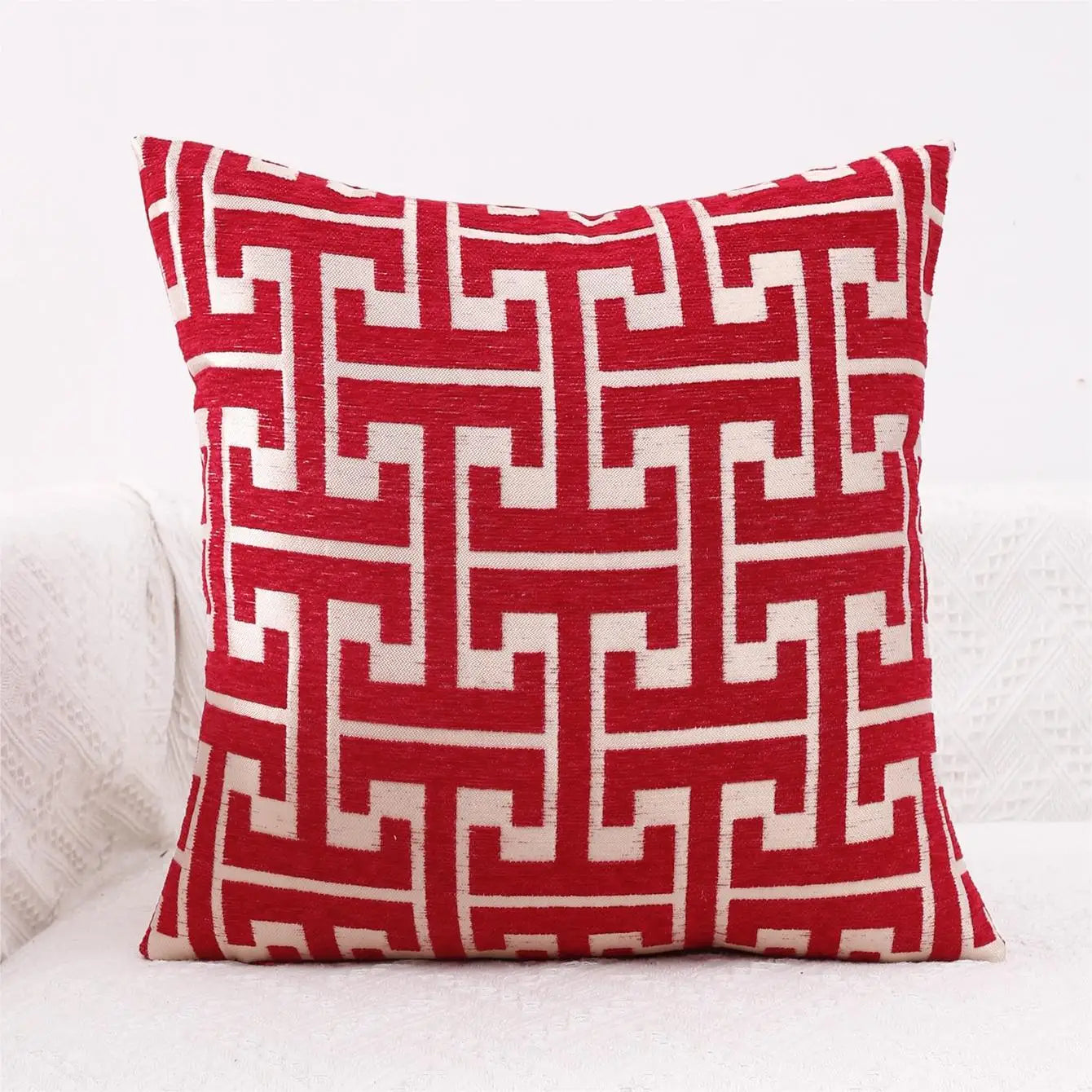 Cozy Striped Home Decor Pillow Cover