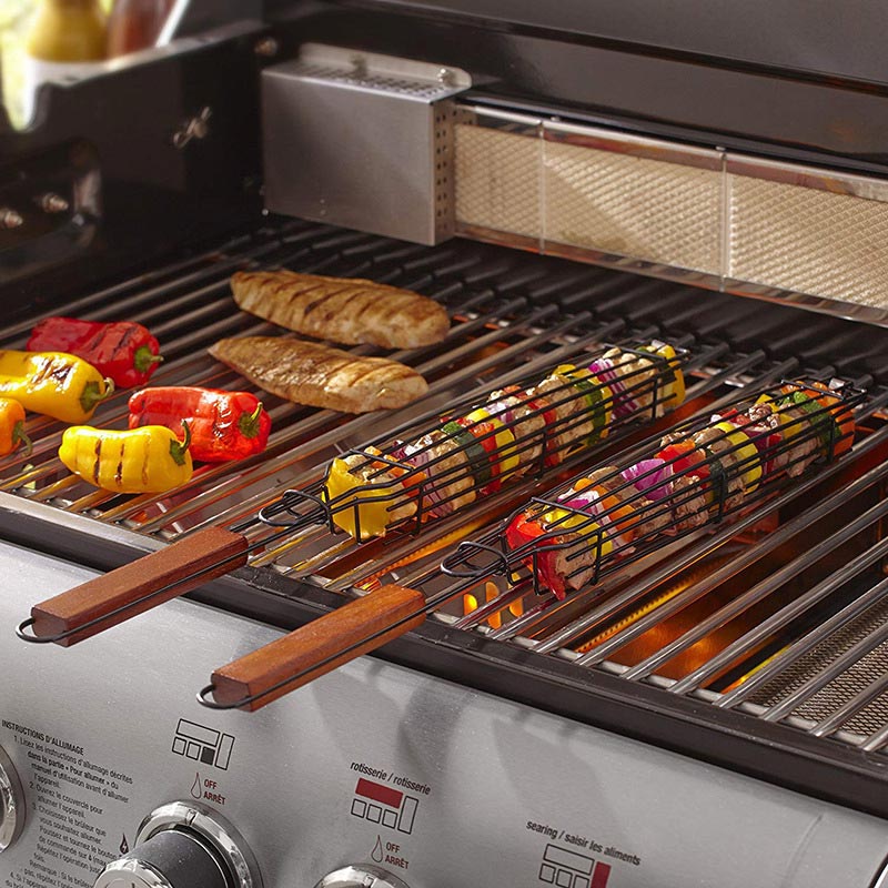 Quick Kebab Grill Stainless Steel Skewer Maker - Halri
