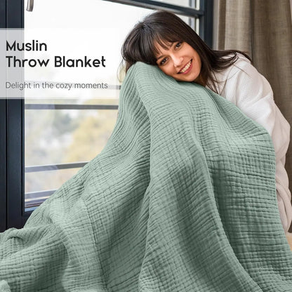 Soft Cotton Blanket for Bed and Sofa - Halri